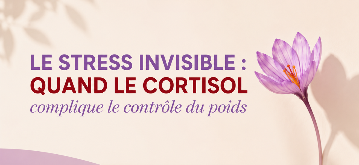 Le stress invisible : quand le cortisol complique le contrôle du poids